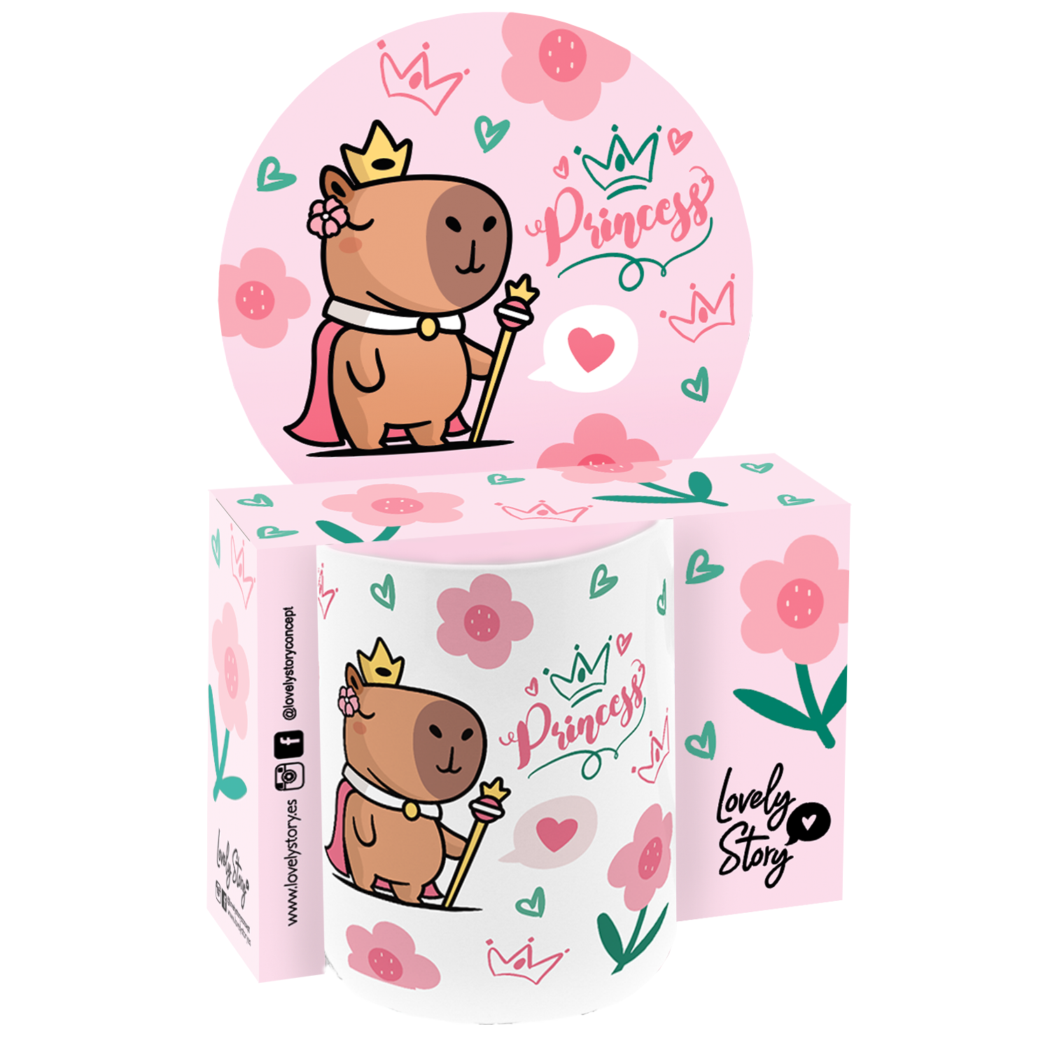 Taza 330ml - Capibara