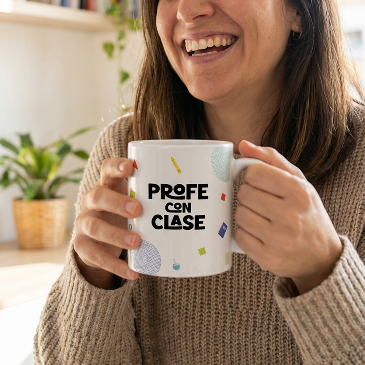 Taza de Cerámica – Profe | Lovely Story