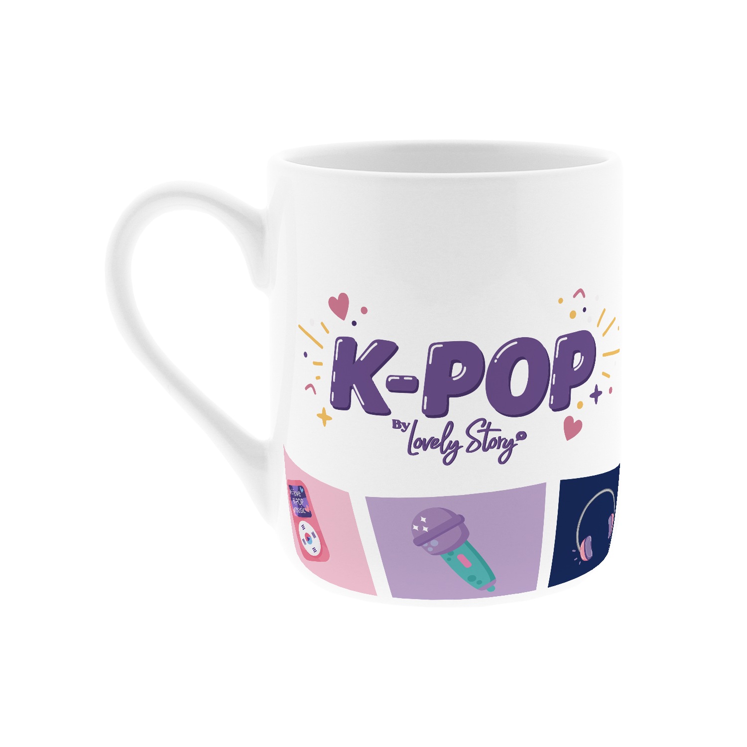 Taza 330ml - K-Pop