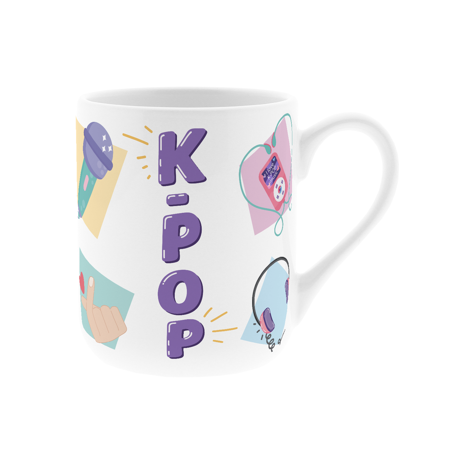 Taza 330ml - K-Pop