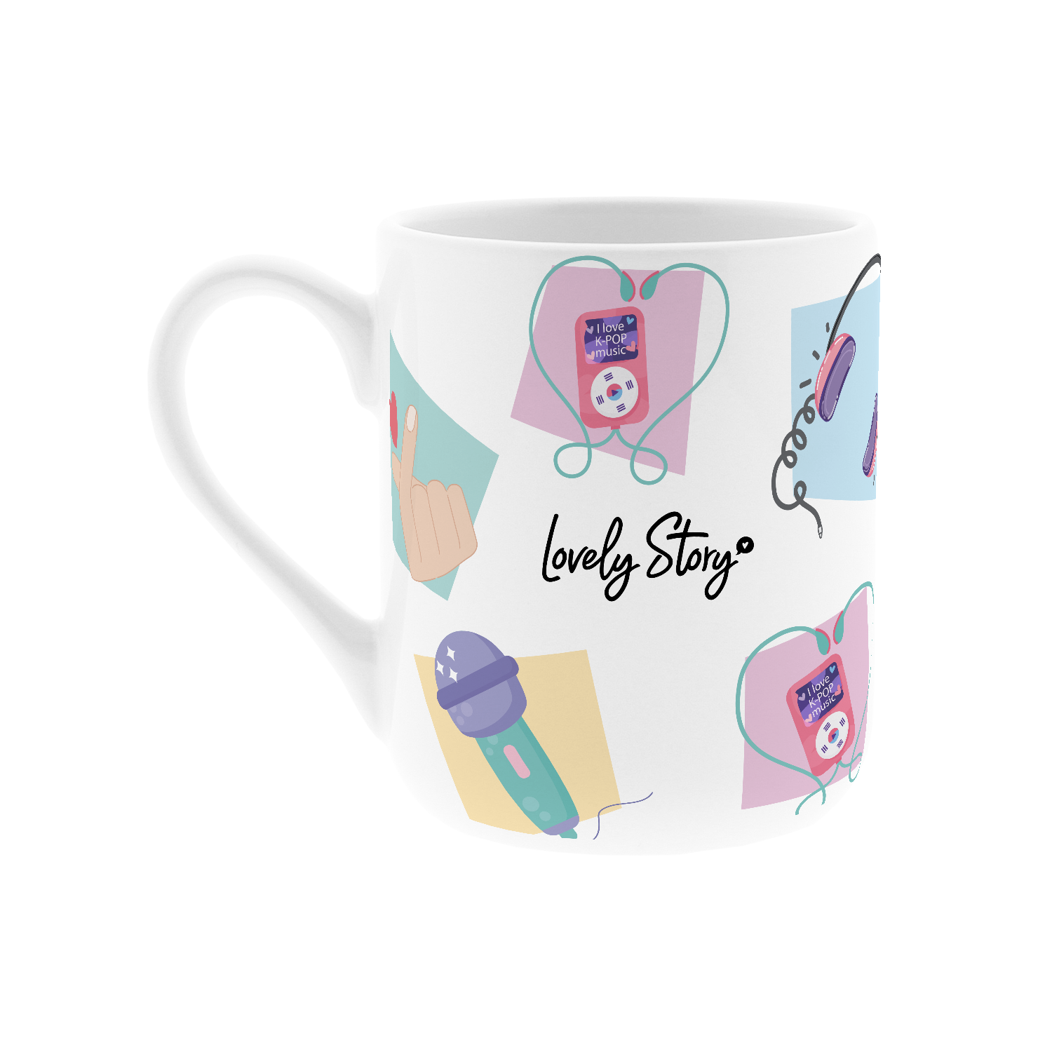 Taza 330ml - K-Pop
