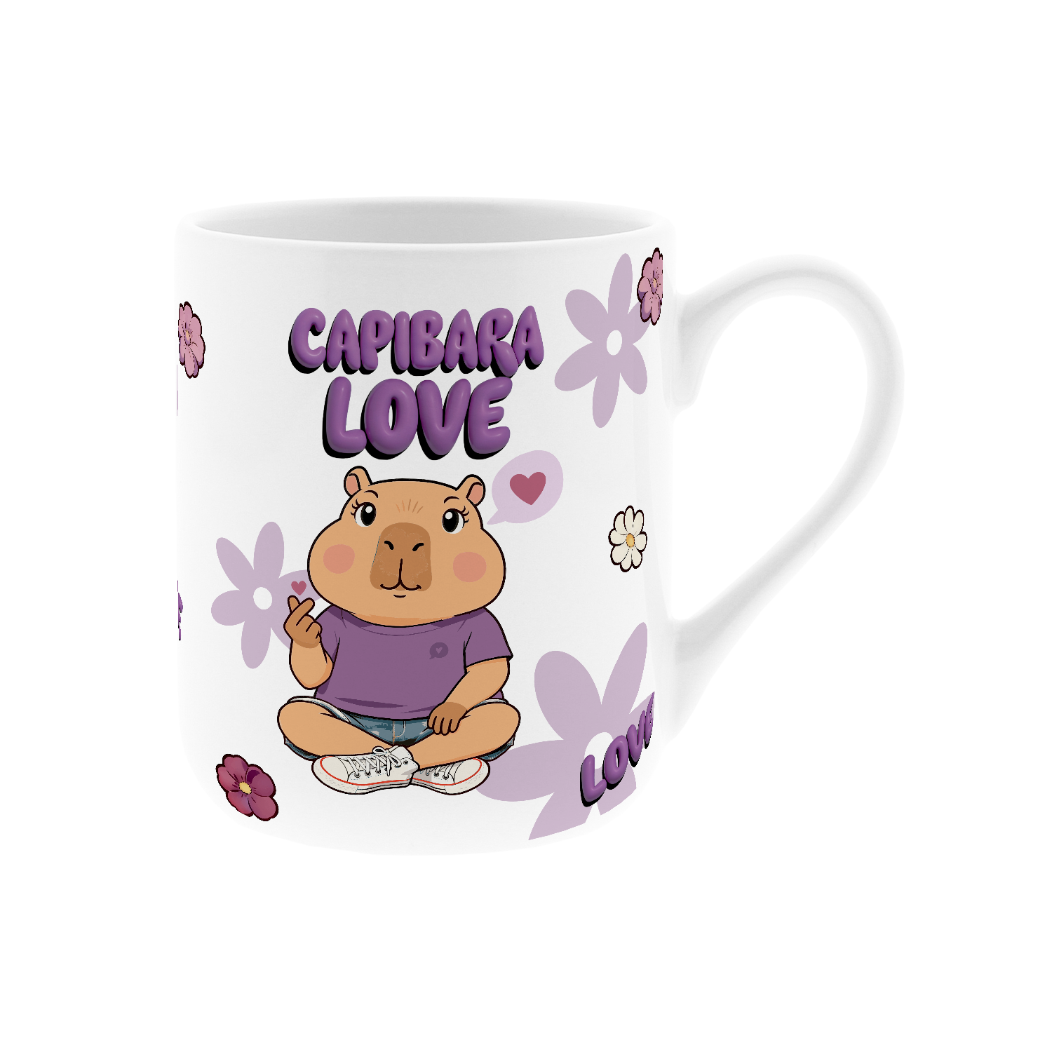 Taza de Cerámica – Capibara Time | Lovely Story