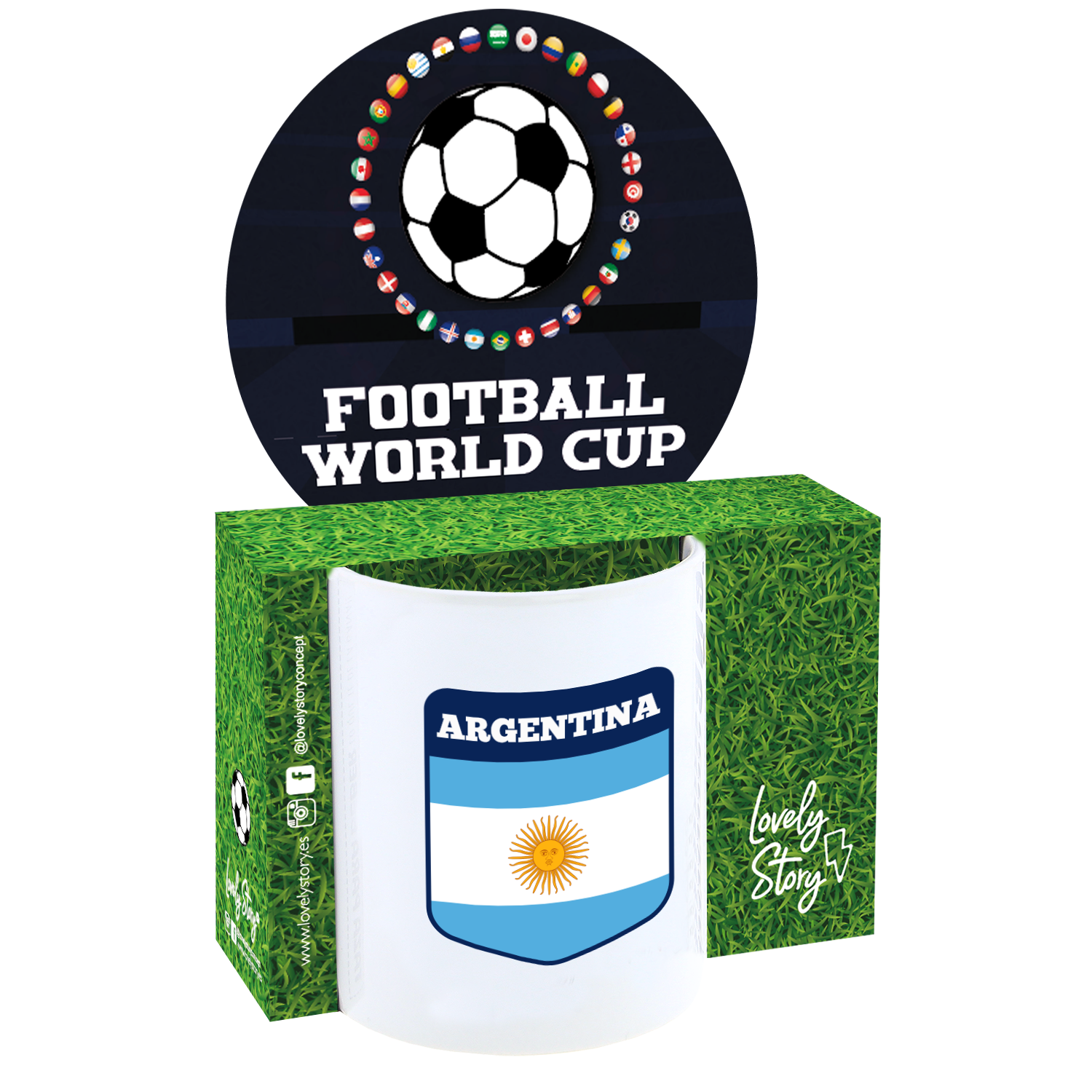 Taza de Cerámica – Goal '26 | Lovely Story