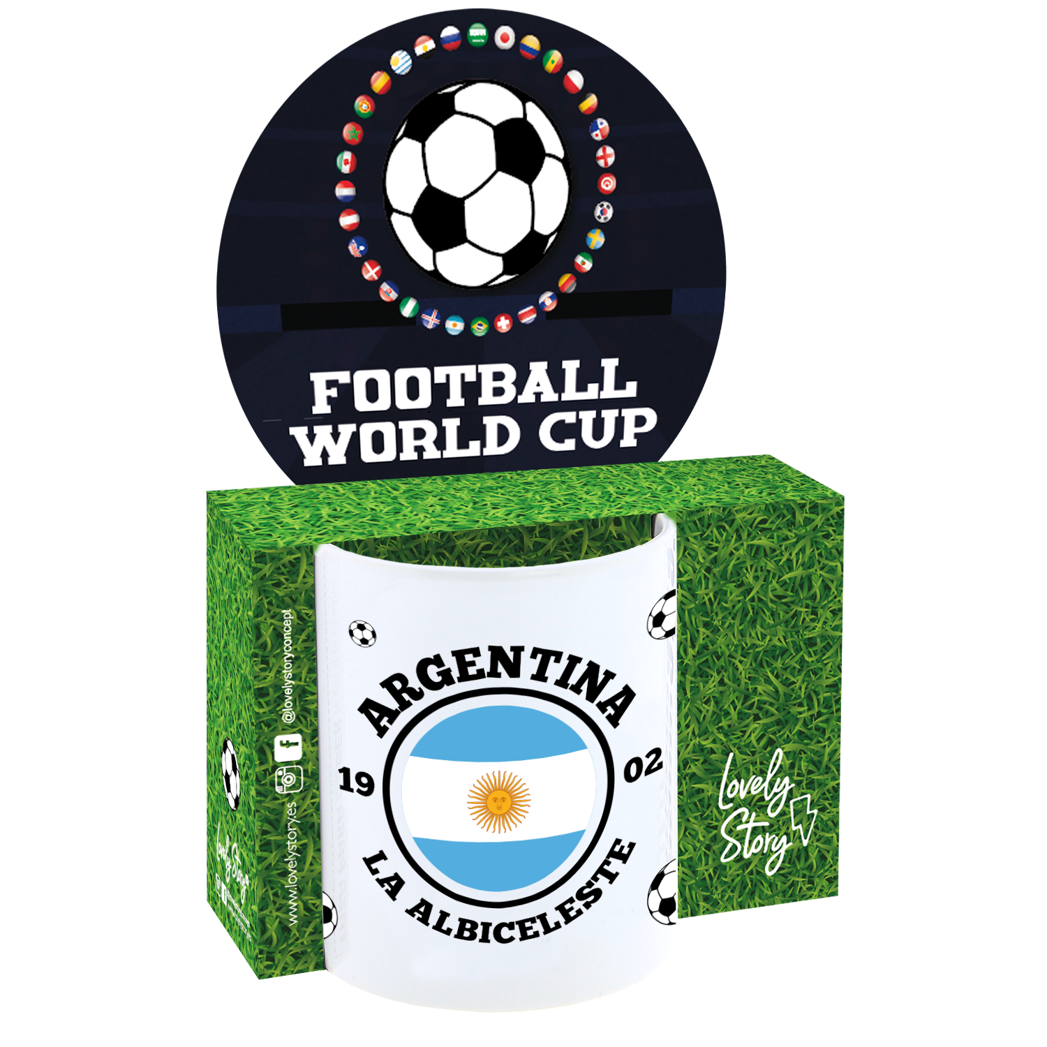 Taza de Cerámica – Goal '26 | Lovely Story