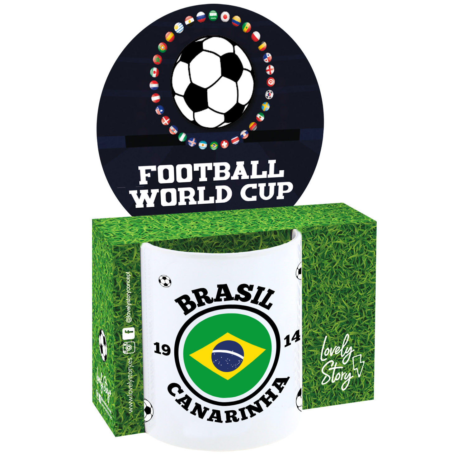 Taza de Cerámica – Goal '26 | Lovely Story