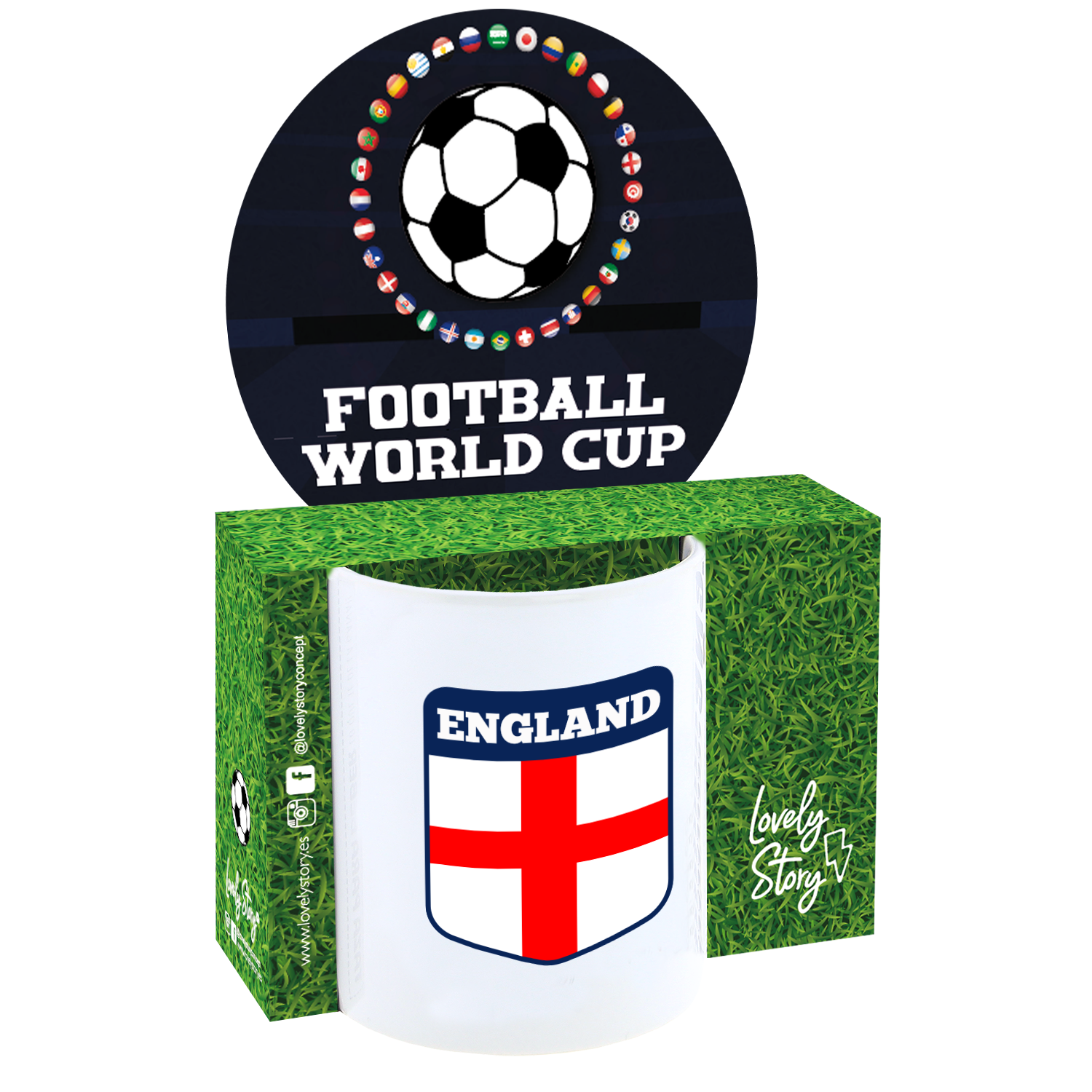 Taza de Cerámica – Goal '26 | Lovely Story