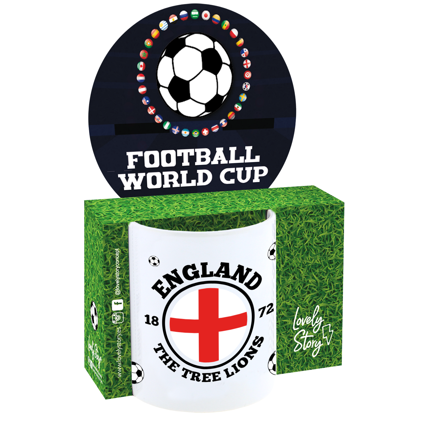Taza de Cerámica – Goal '26 | Lovely Story