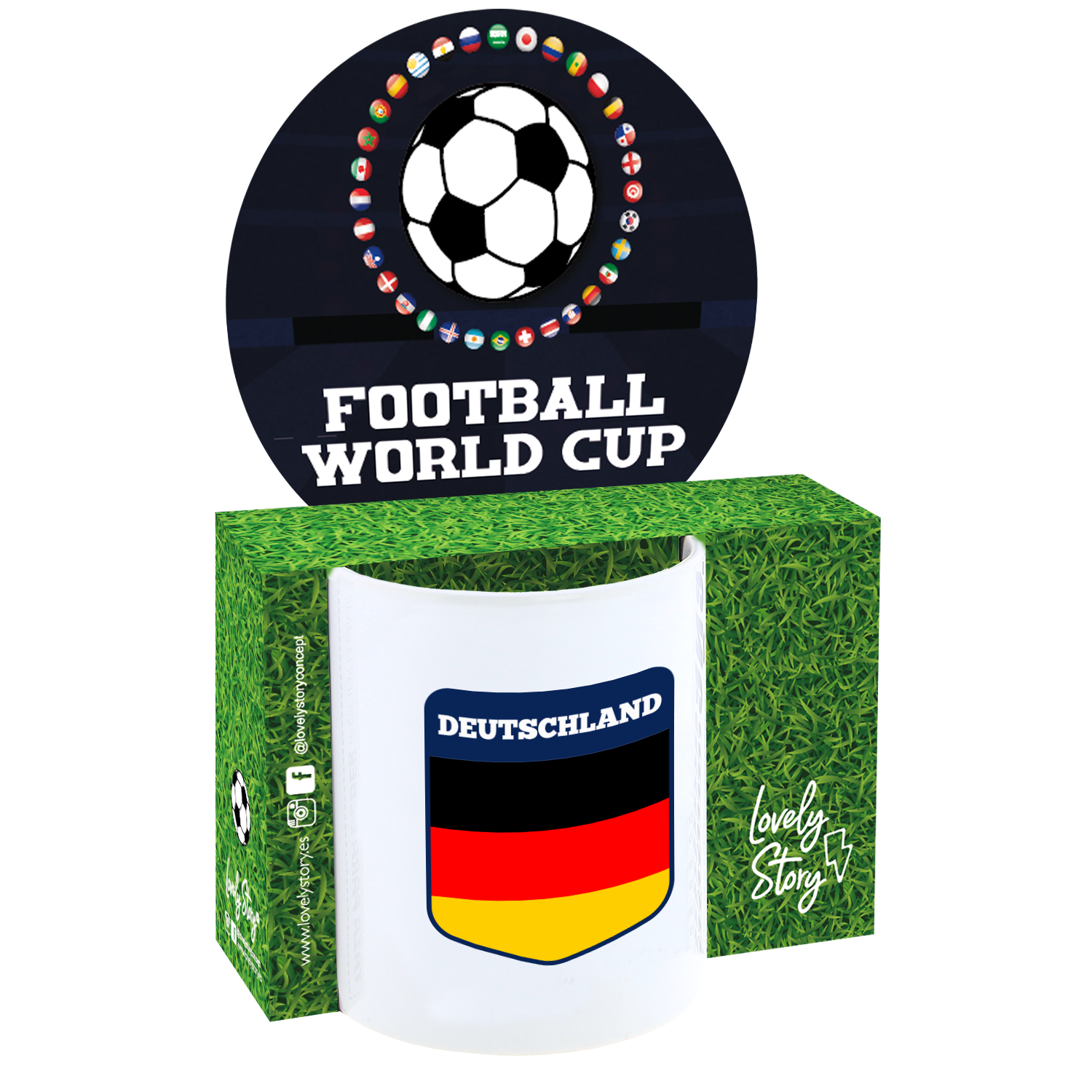 Taza de Cerámica – Goal '26 | Lovely Story