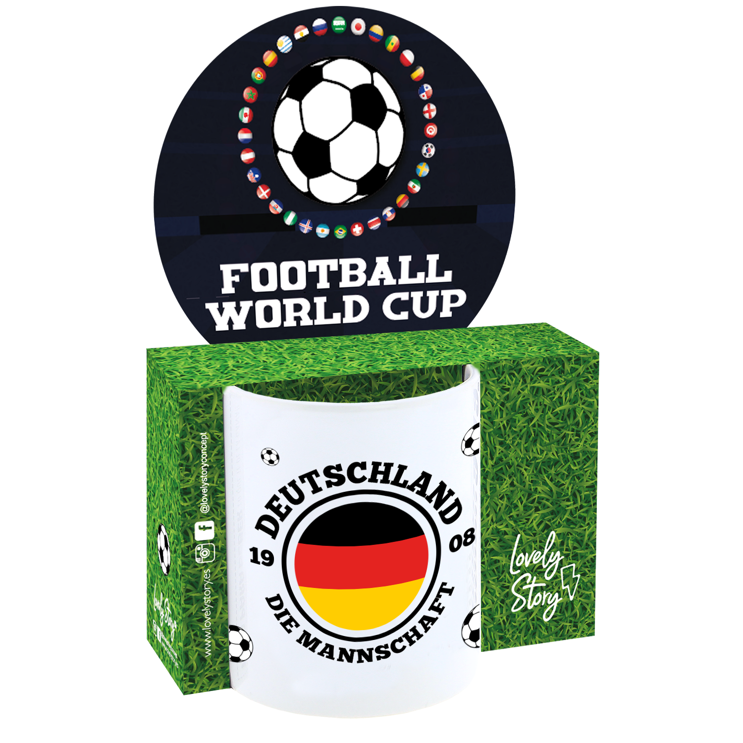 Taza de Cerámica – Goal '26 | Lovely Story
