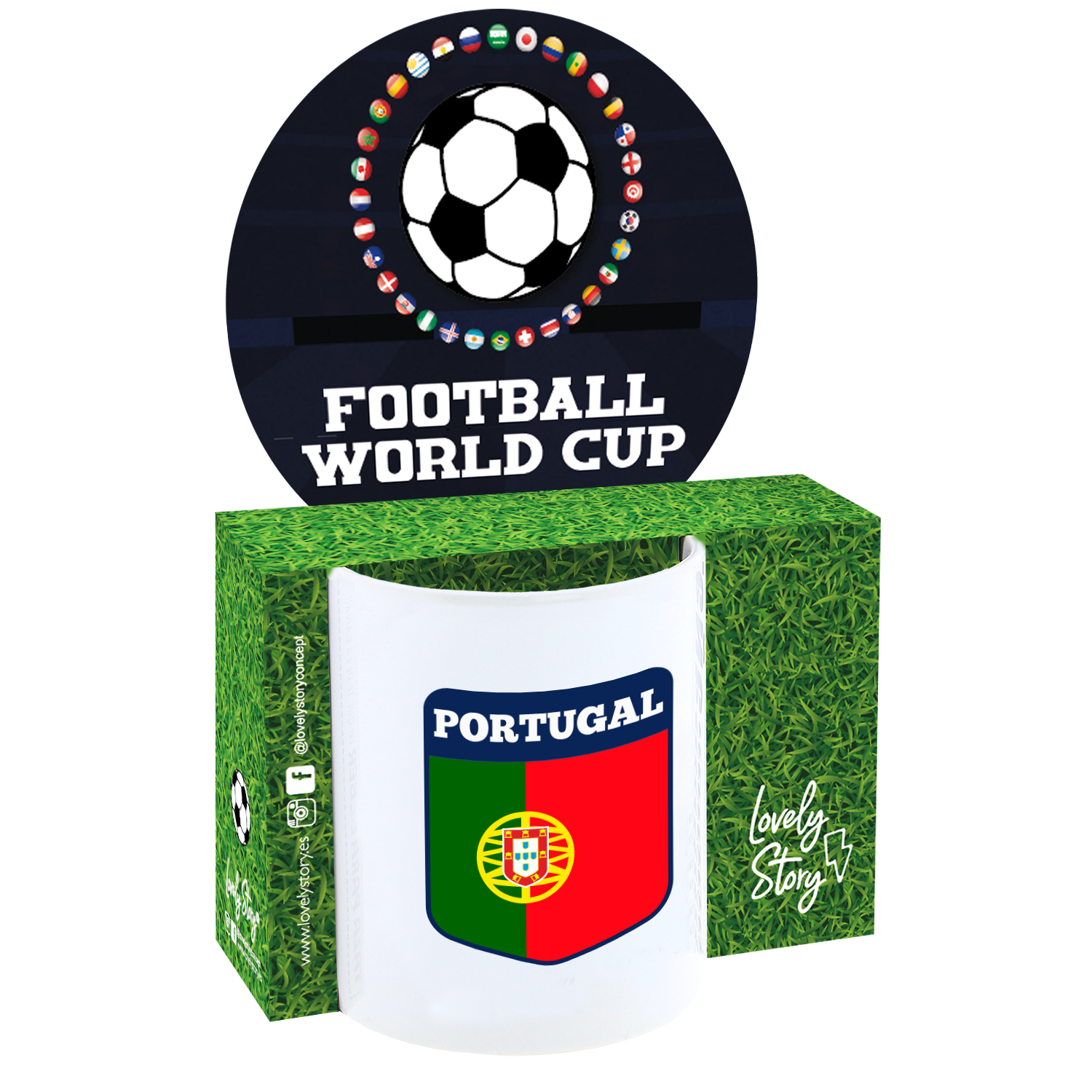 Taza de Cerámica – Goal '26 | Lovely Story