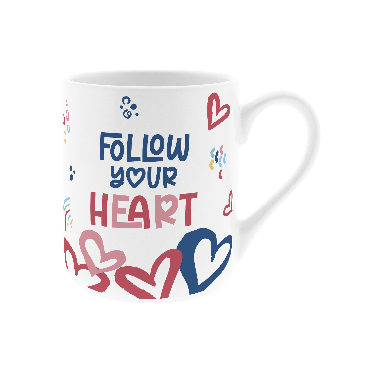 Taza 330 ml - Follow Your Heart - Ice