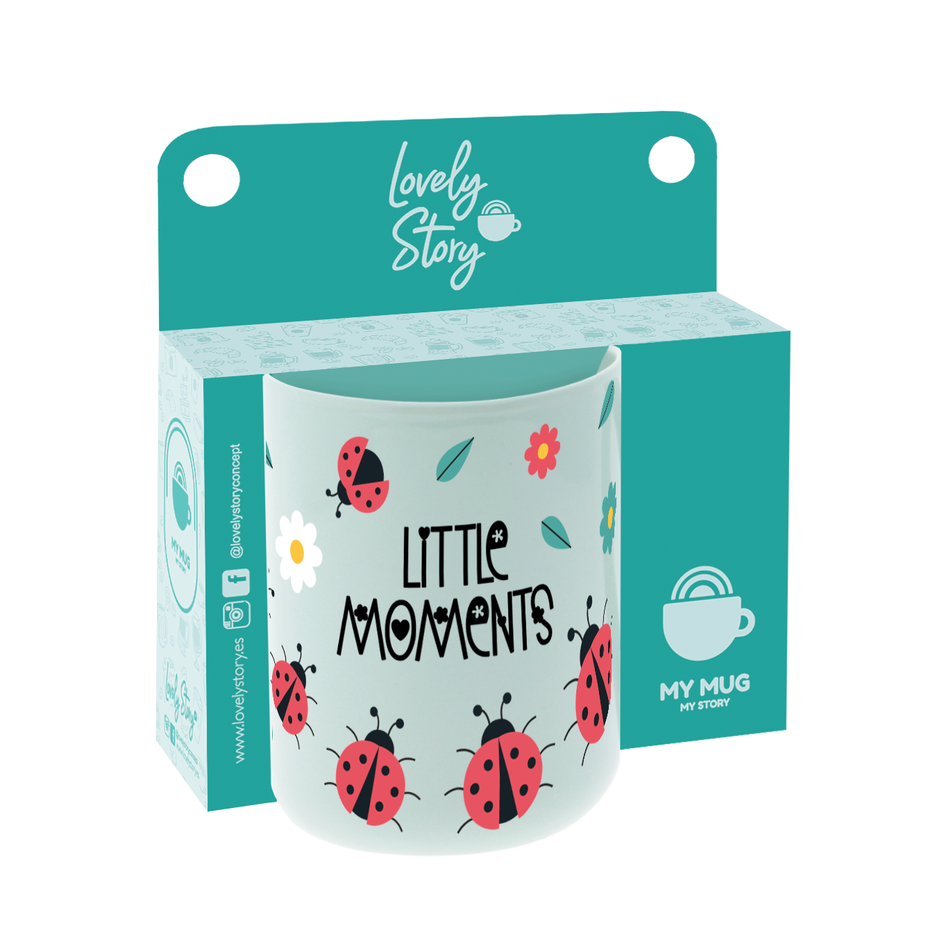 Taza 330 ml - Little Moments - Mint