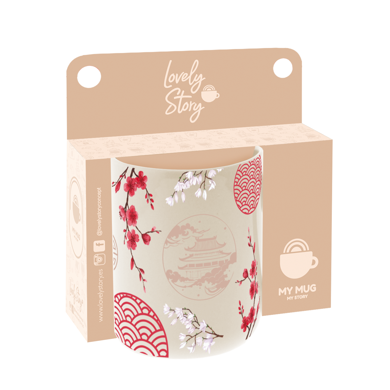 Taza de Cerámica – Kyoto - Color Sand