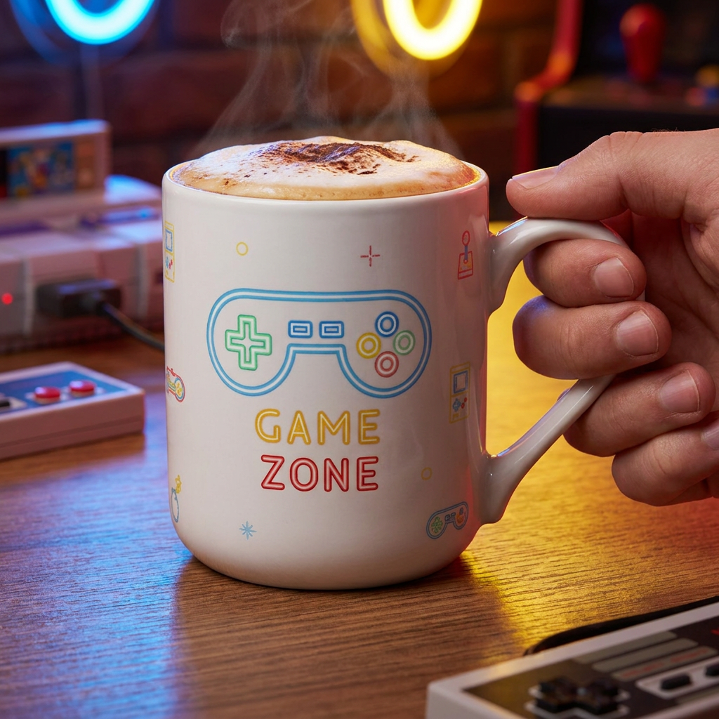 Taza de Cerámica – Neon Score