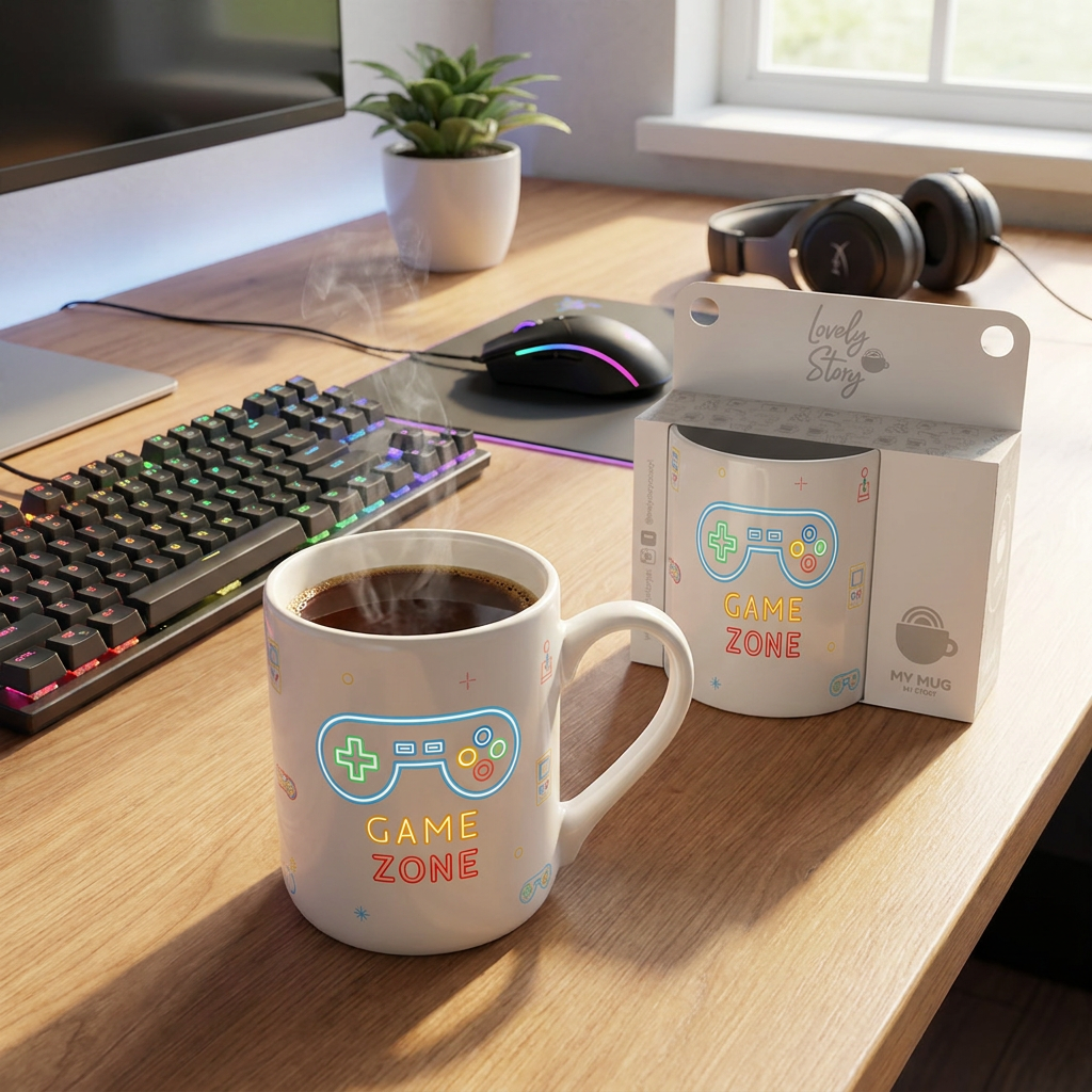 Taza de Cerámica – Neon Score