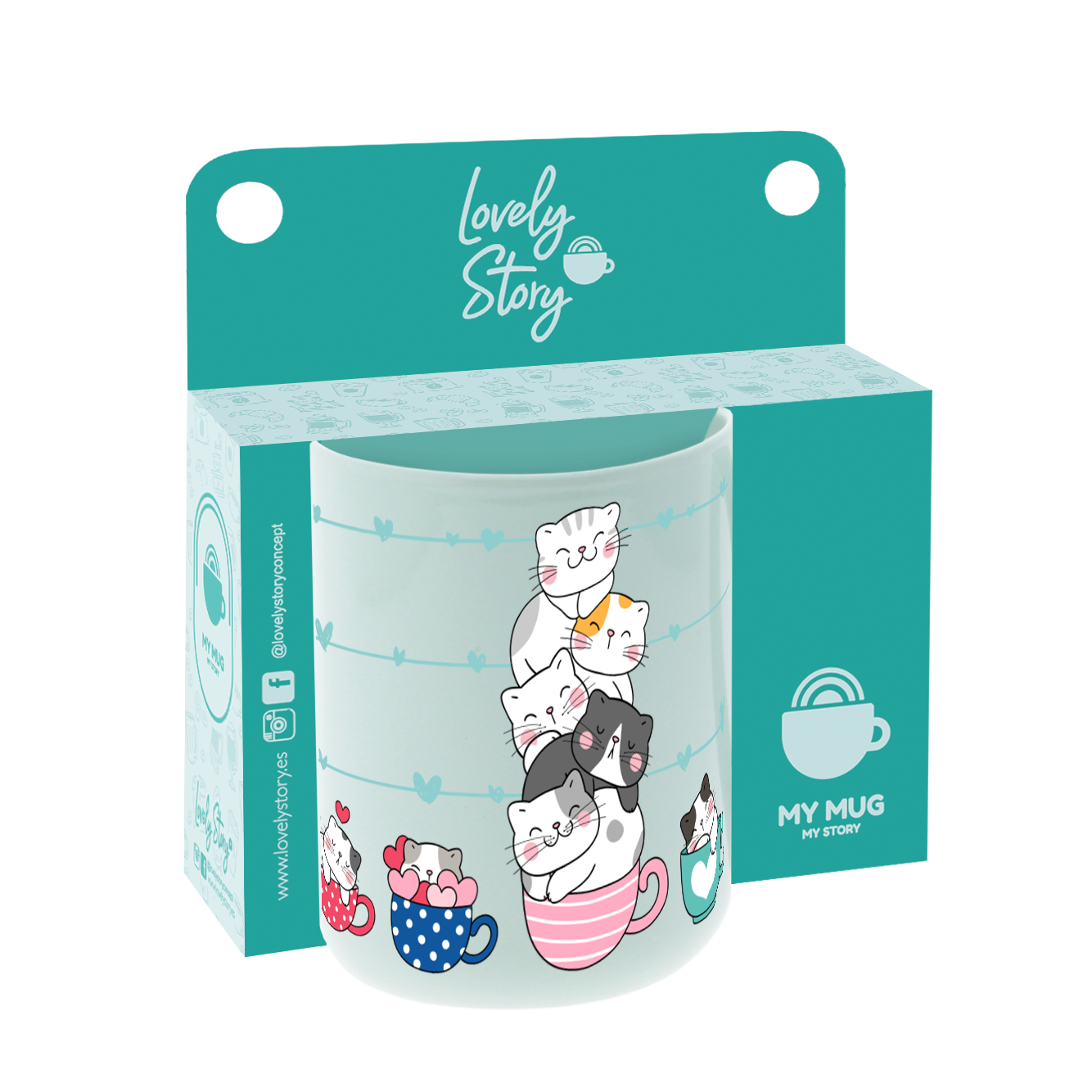 Taza de Cerámica – Cat Whiskers