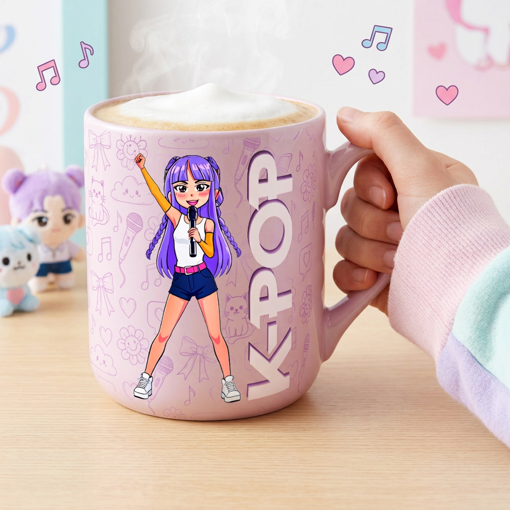 Taza de Cerámica – K-Pop | Lovely Story