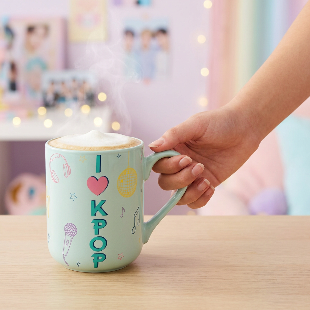 Taza de Cerámica – K-Pop | Lovely Story