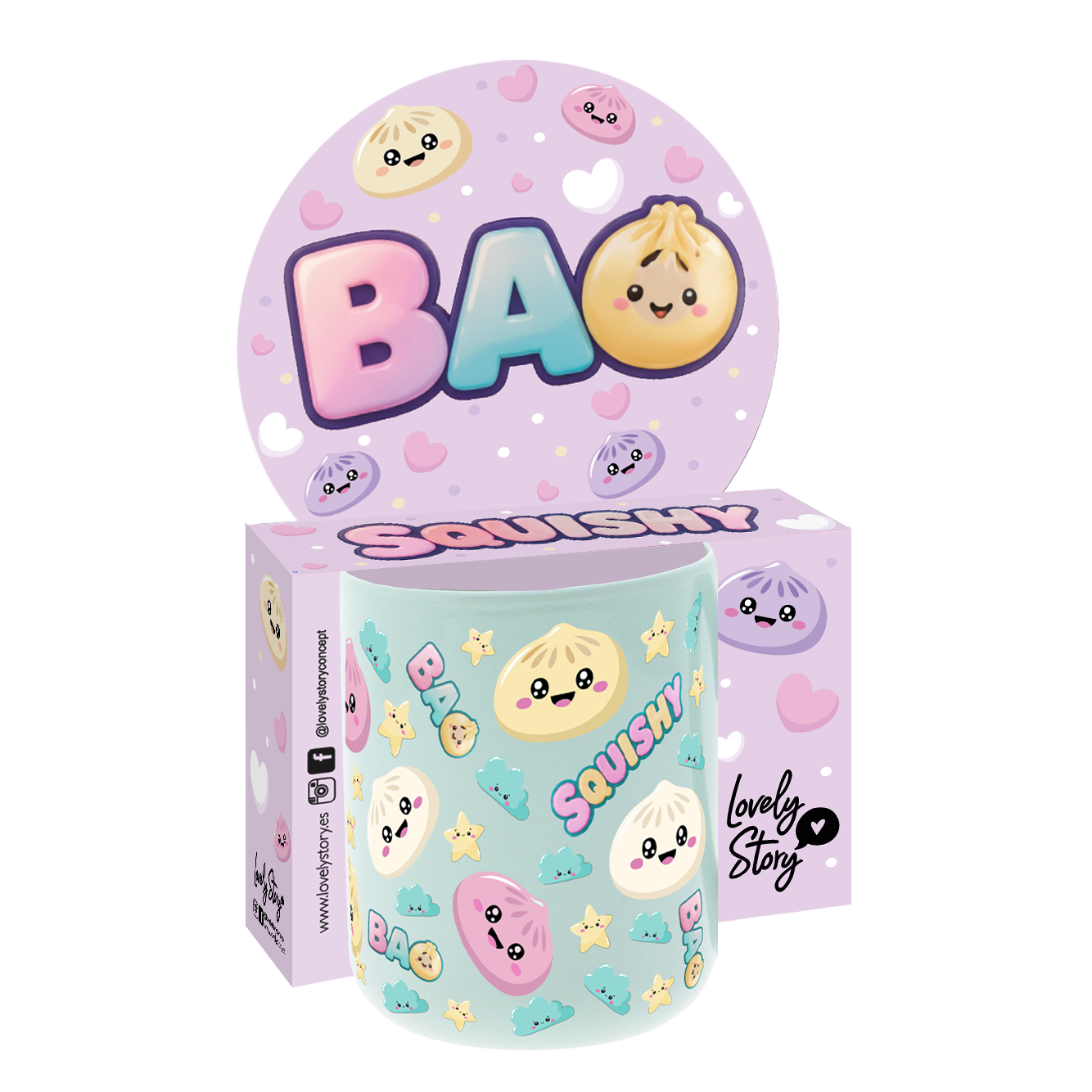 Taza de Cerámica – Lovely Bao | Lovely Story