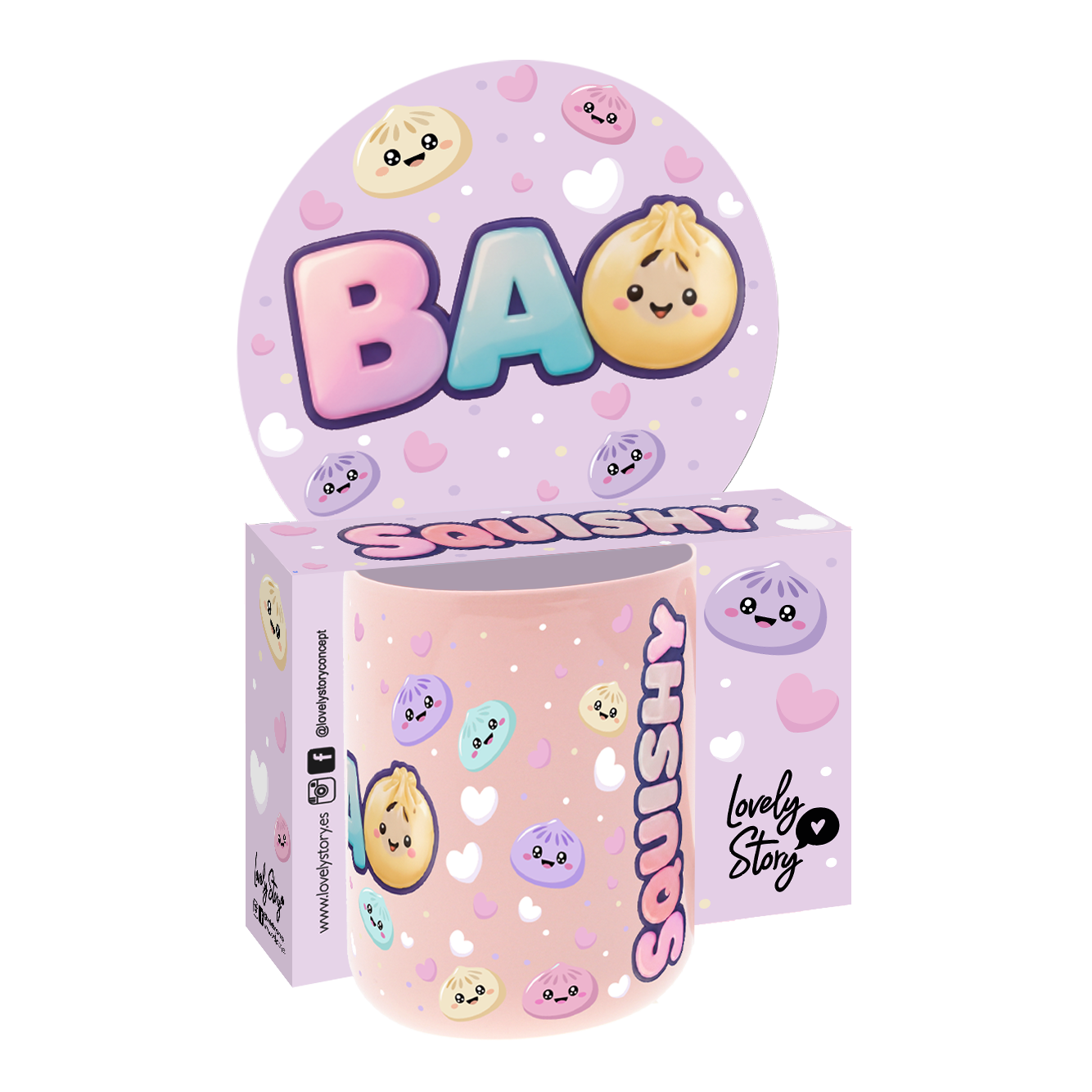 Taza de Cerámica – Lovely Bao | Lovely Story