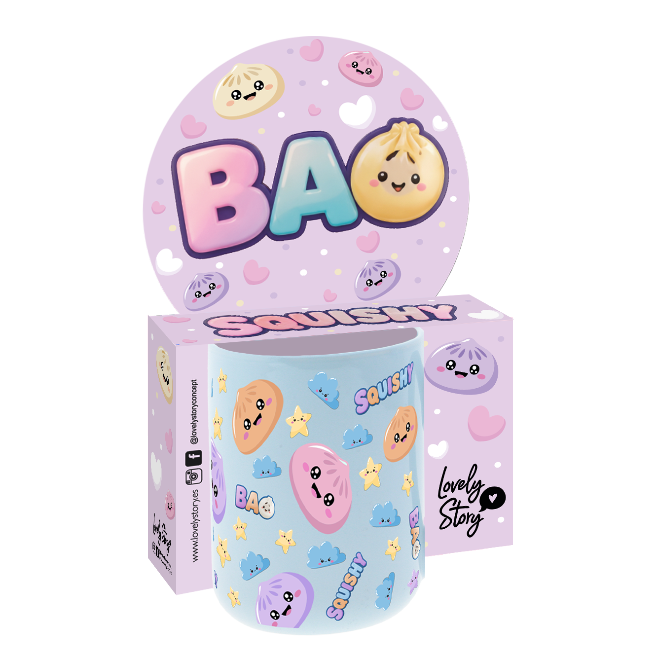 Taza de Cerámica – Lovely Bao | Lovely Story