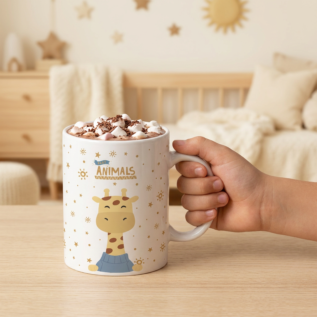 Taza de Plástico – 3D Animals | Aurea Kids