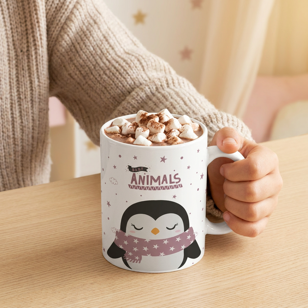 Taza de Plástico – 3D Animals | Aurea Kids