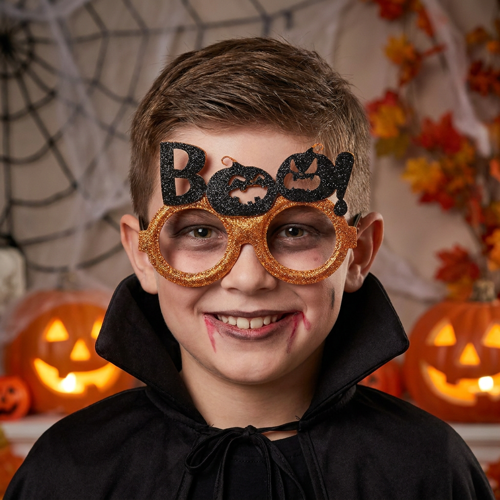 Taza de Cerámica + Gafas Divertidas – Halloween | Lovely Story