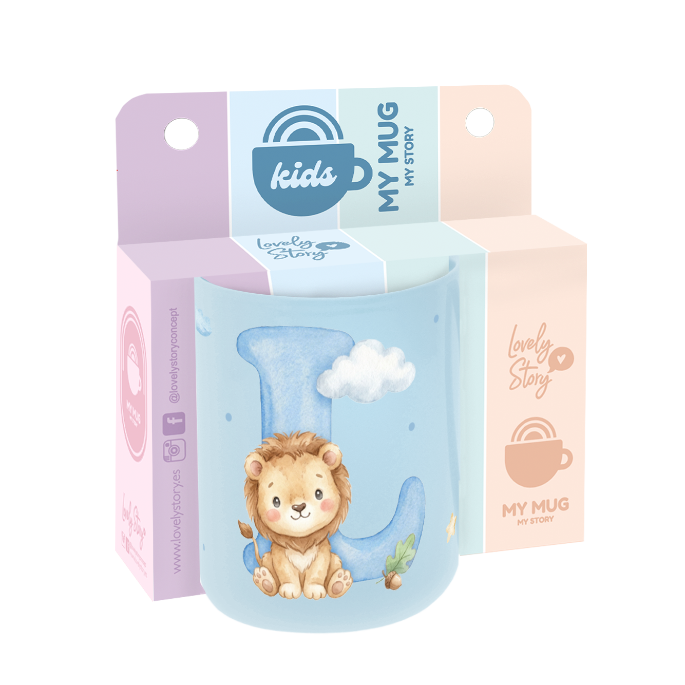 Taza de Cerámica – Baby Zoo | Lovely Story