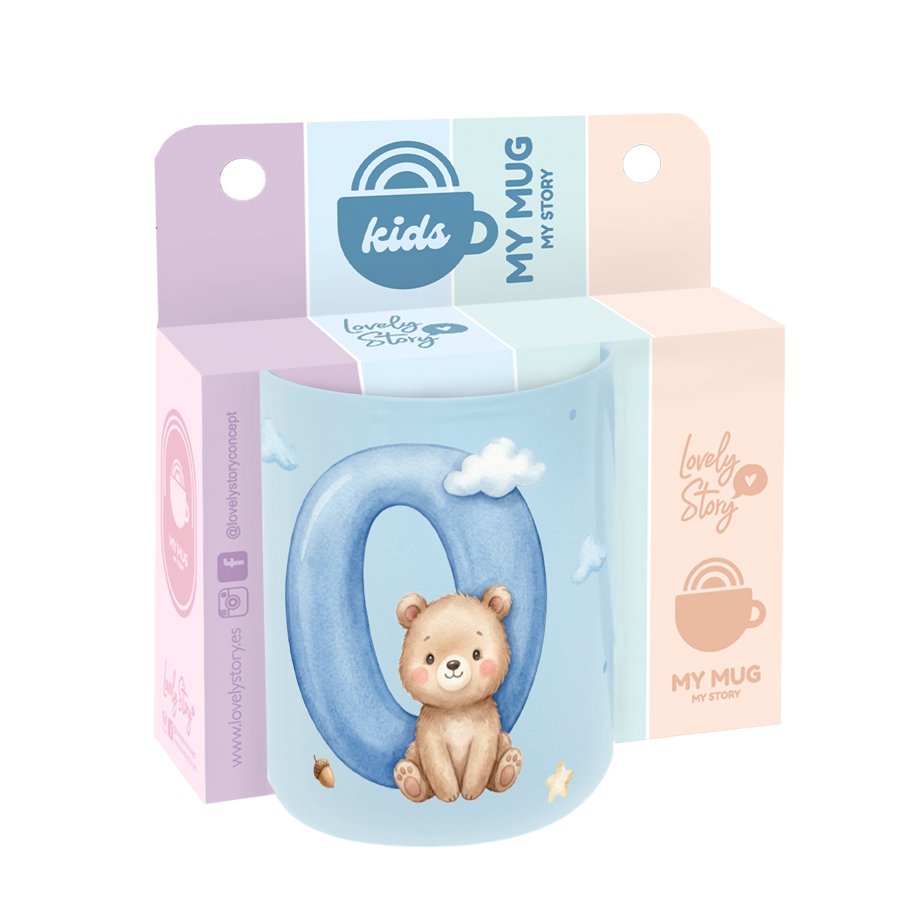 Taza de Cerámica – Baby Zoo | Lovely Story