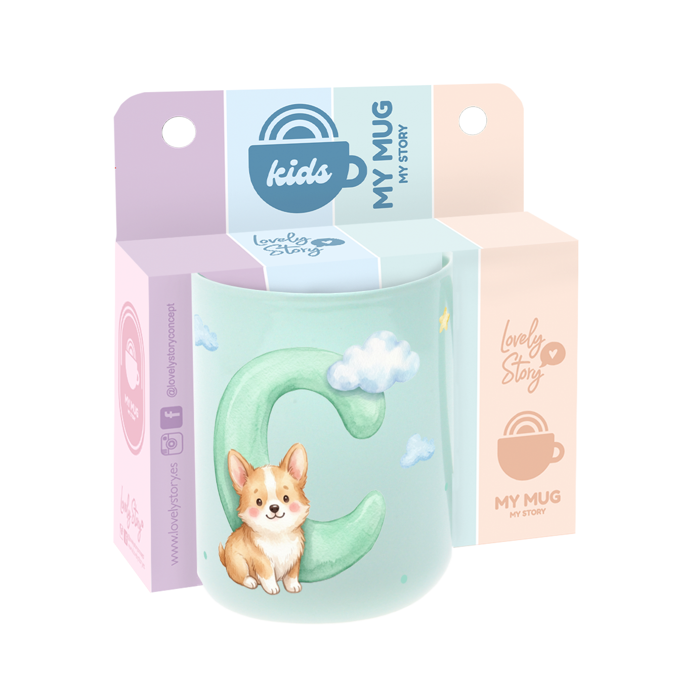 Taza de Cerámica – Baby Zoo | Lovely Story