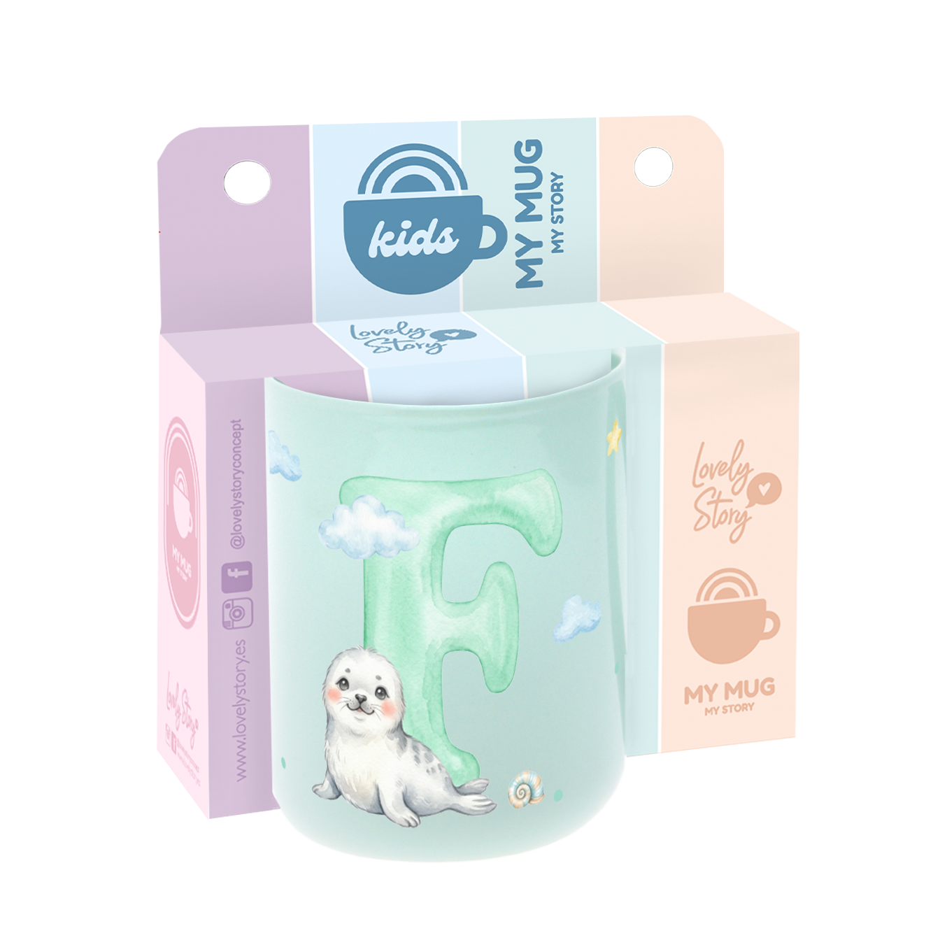 Taza de Cerámica – Baby Zoo | Lovely Story