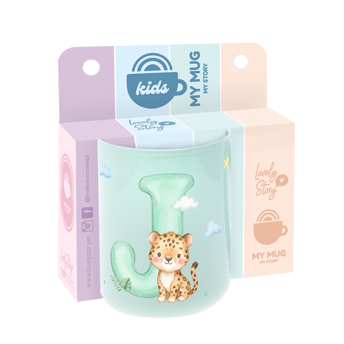 Taza de Cerámica – Baby Zoo | Lovely Story