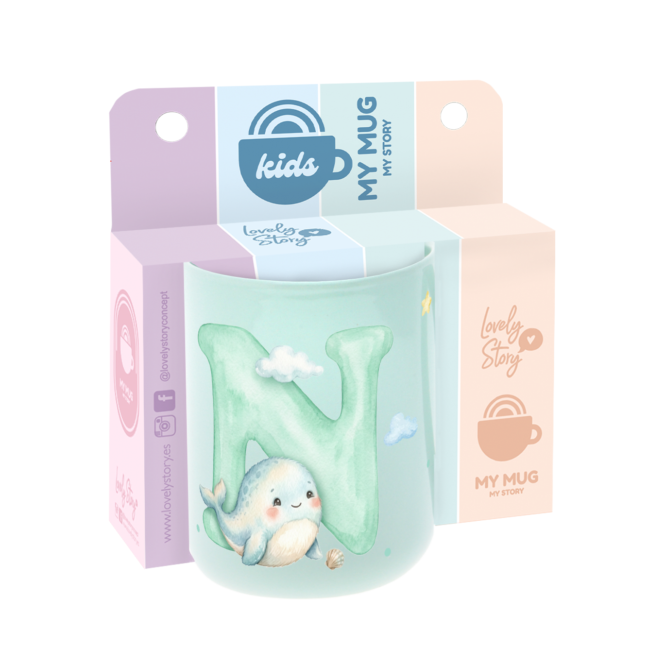 Taza de Cerámica – Baby Zoo | Lovely Story