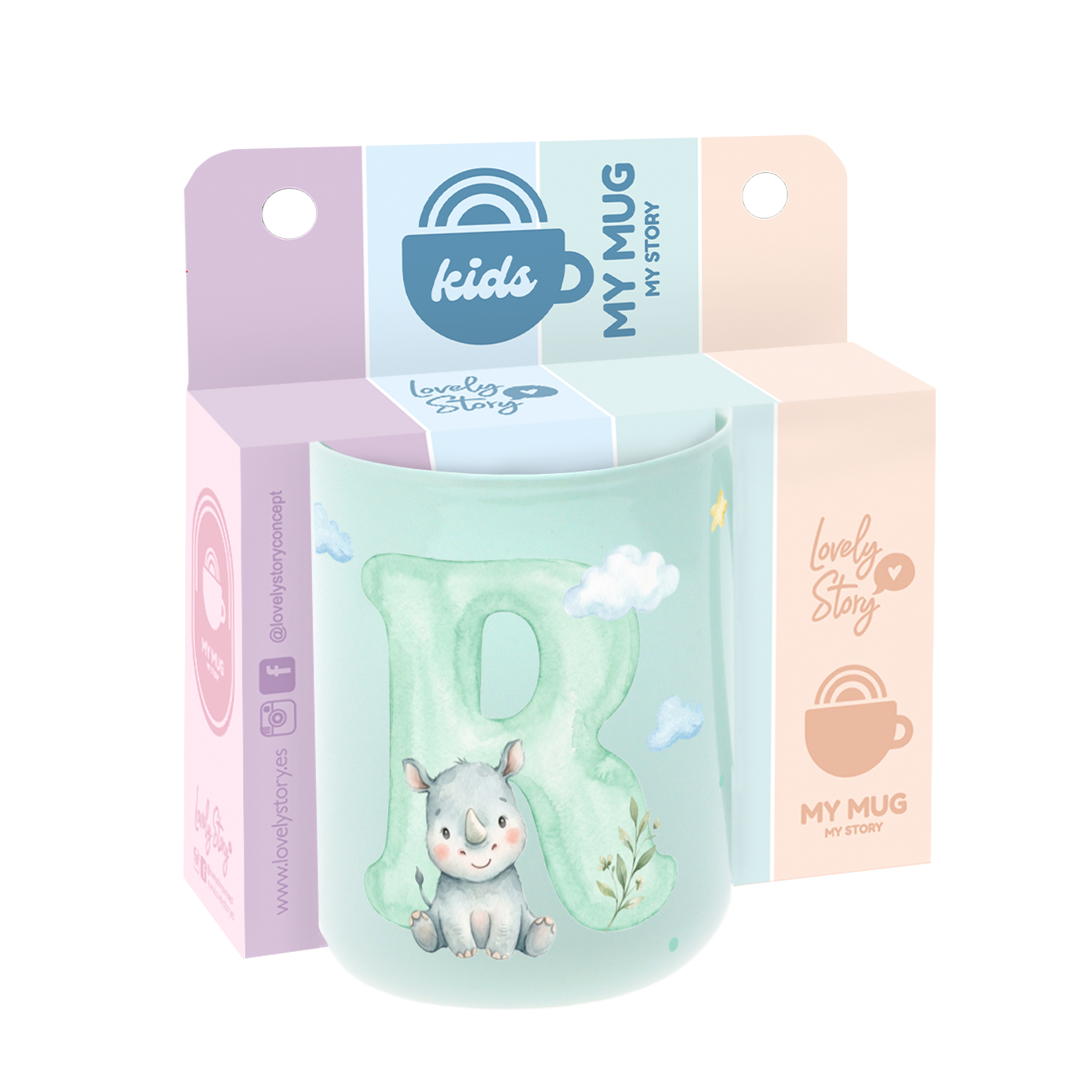 Taza de Cerámica – Baby Zoo | Lovely Story