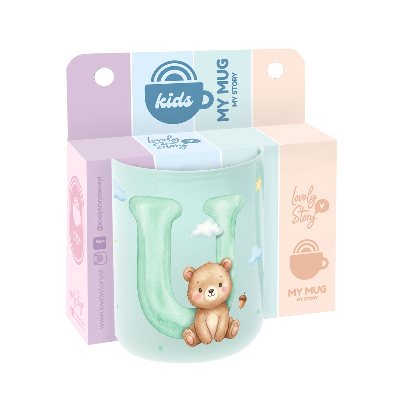 Taza de Cerámica – Baby Zoo | Lovely Story