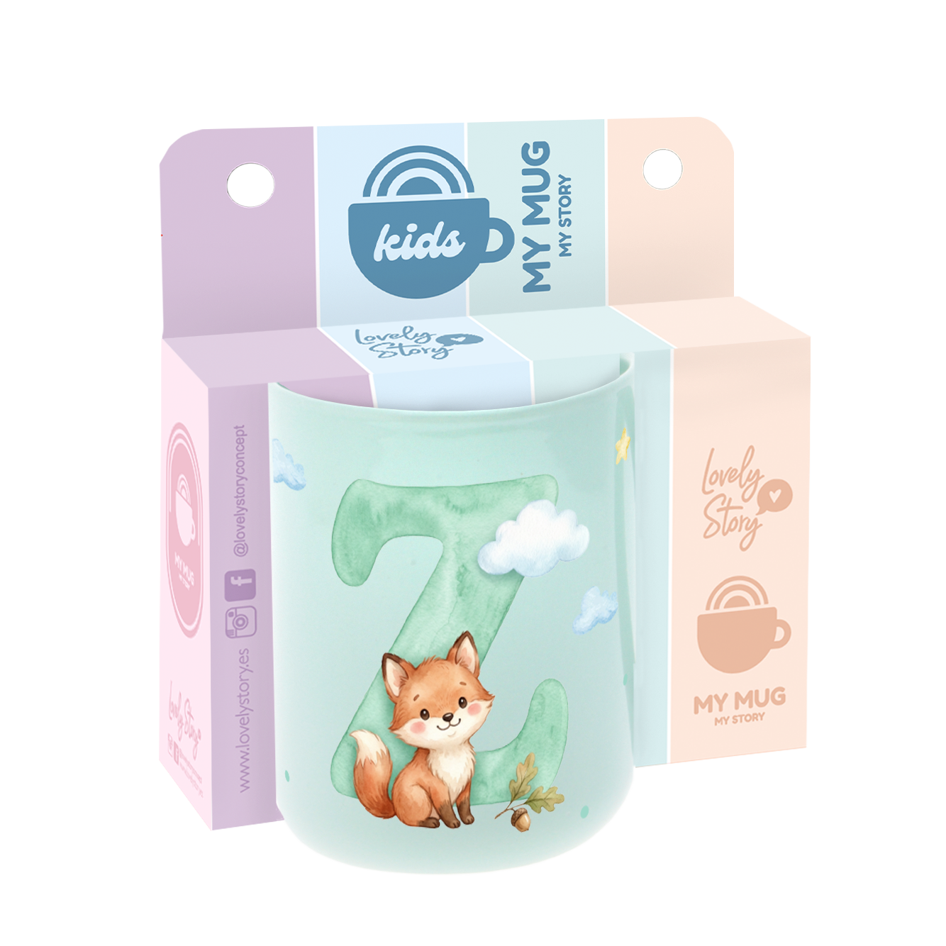 Taza de Cerámica – Baby Zoo | Lovely Story