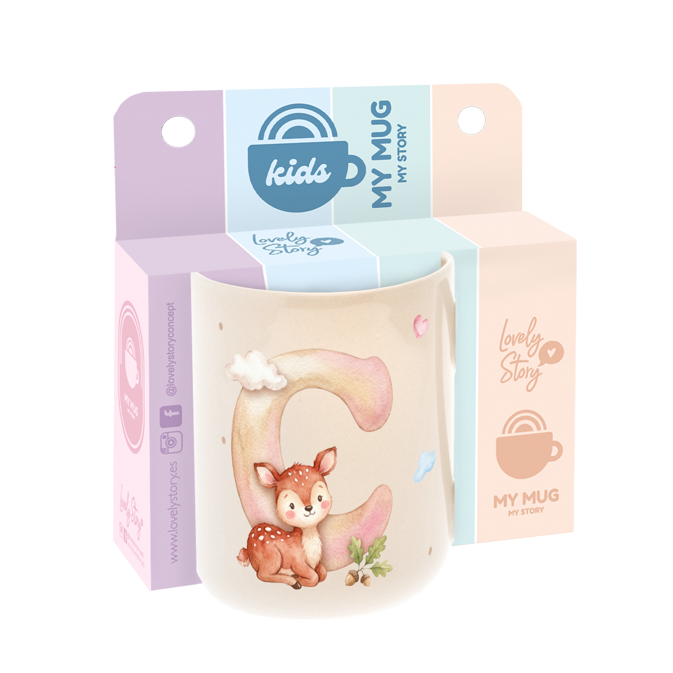 Taza de Cerámica – Baby Zoo | Lovely Story