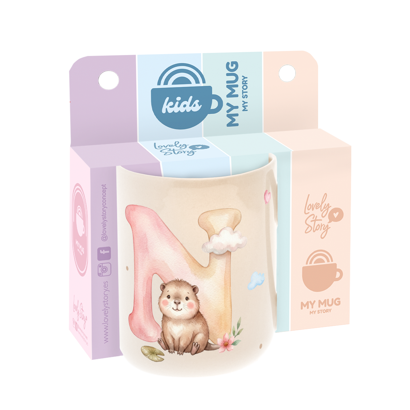Taza de Cerámica – Baby Zoo | Lovely Story