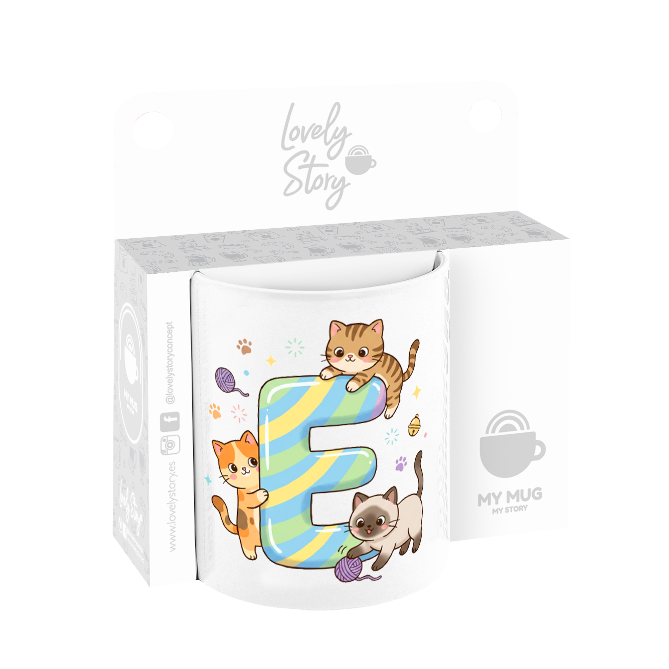 Taza de Cerámica – Alphacats | Lovely Story