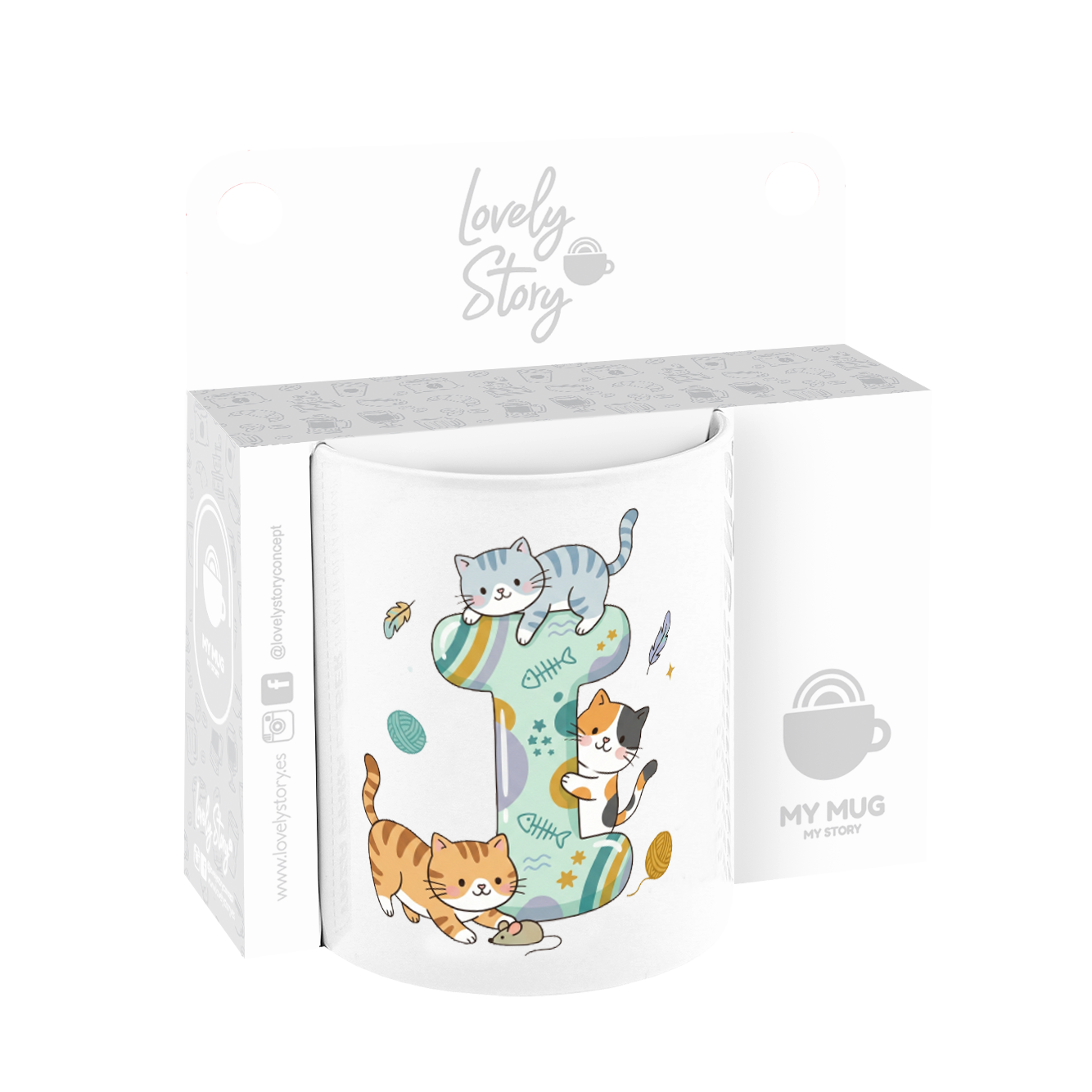 Taza de Cerámica – Alphacats | Lovely Story