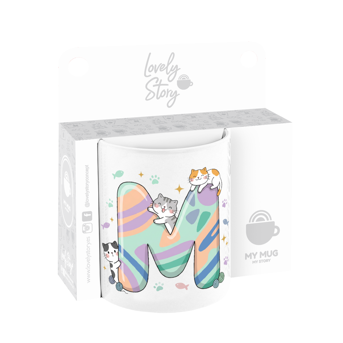 Taza de Cerámica – Alphacats | Lovely Story