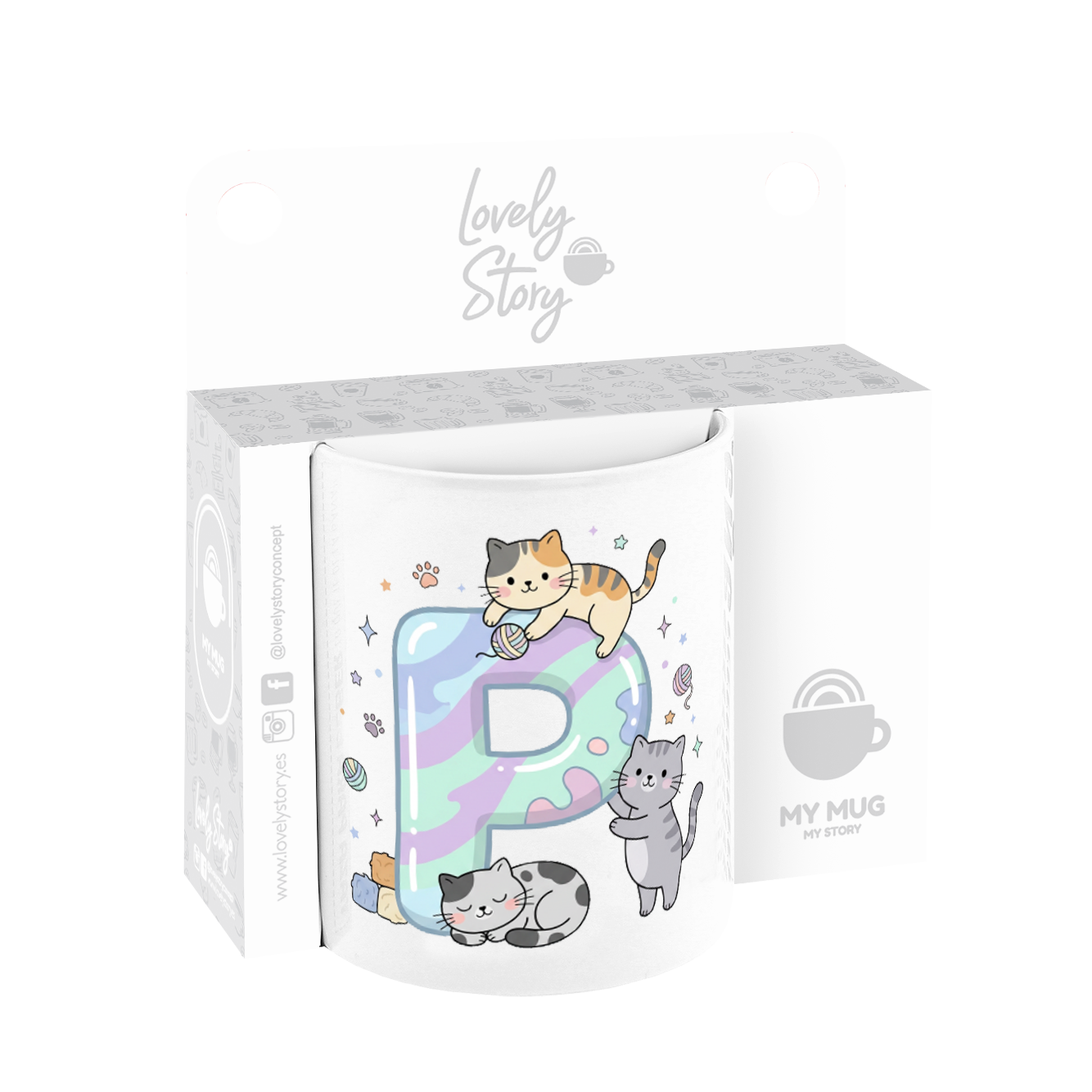Taza de Cerámica – Alphacats | Lovely Story