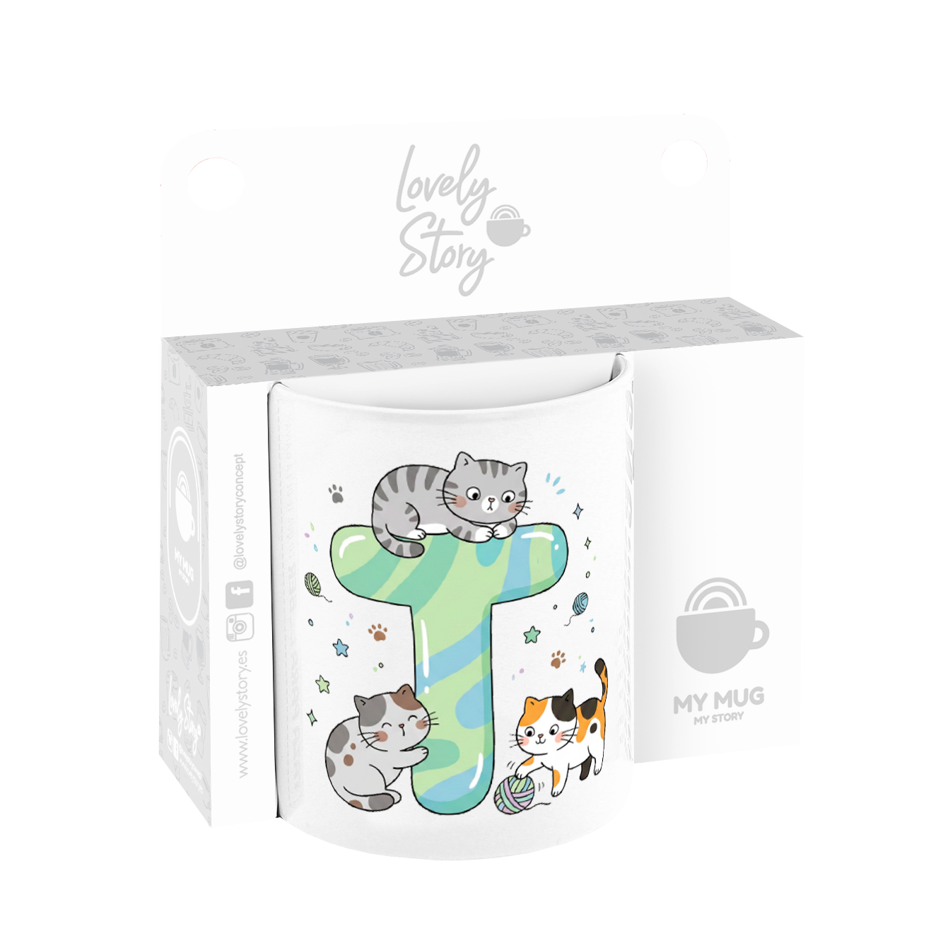 Taza de Cerámica – Alphacats | Lovely Story