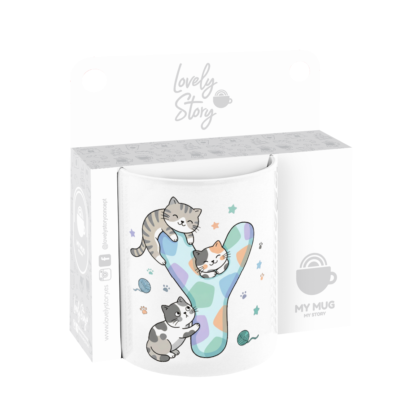 Taza de Cerámica – Alphacats | Lovely Story