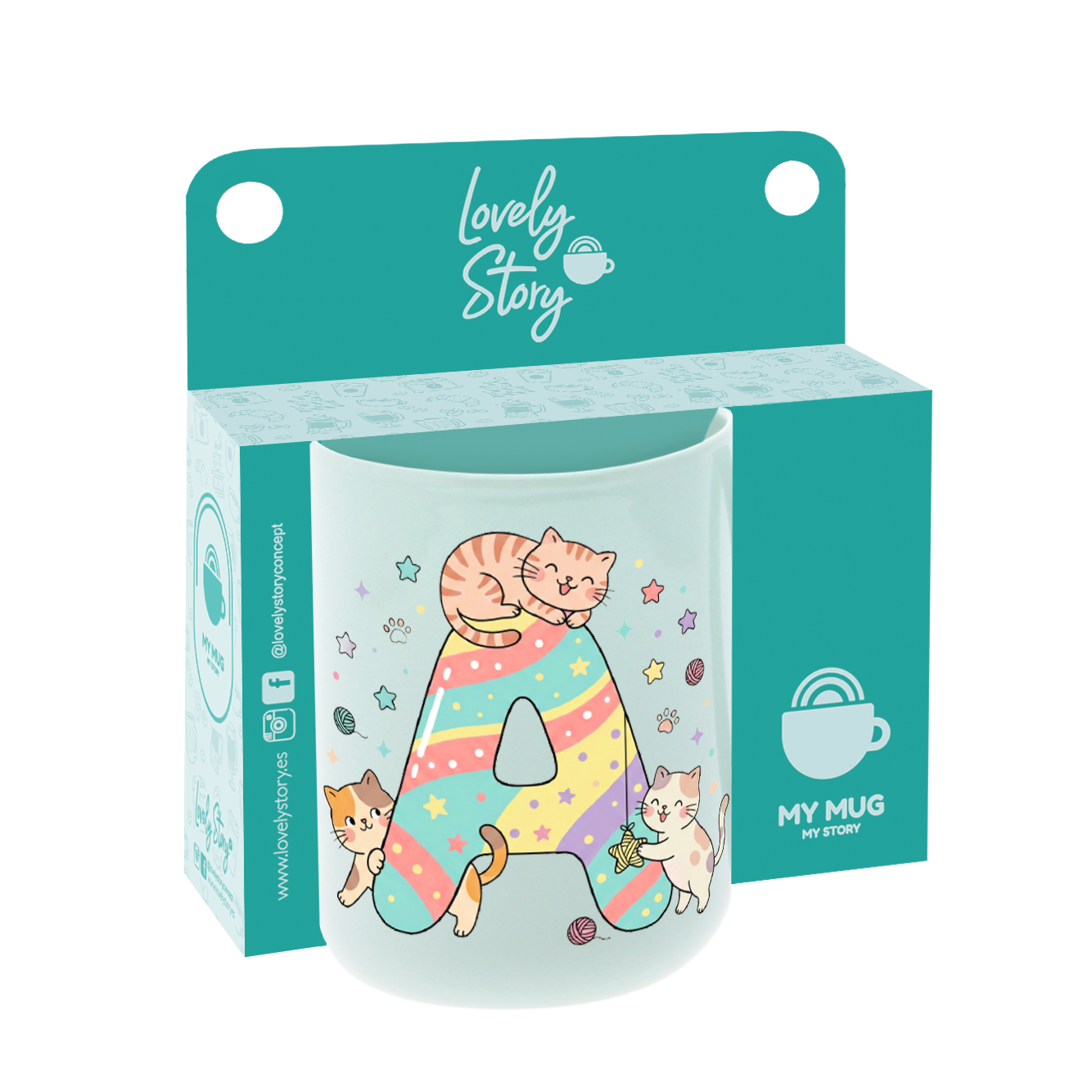 Taza de Cerámica – Alphacats | Lovely Story