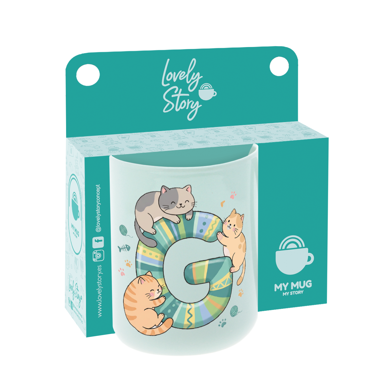Taza de Cerámica – Alphacats | Lovely Story