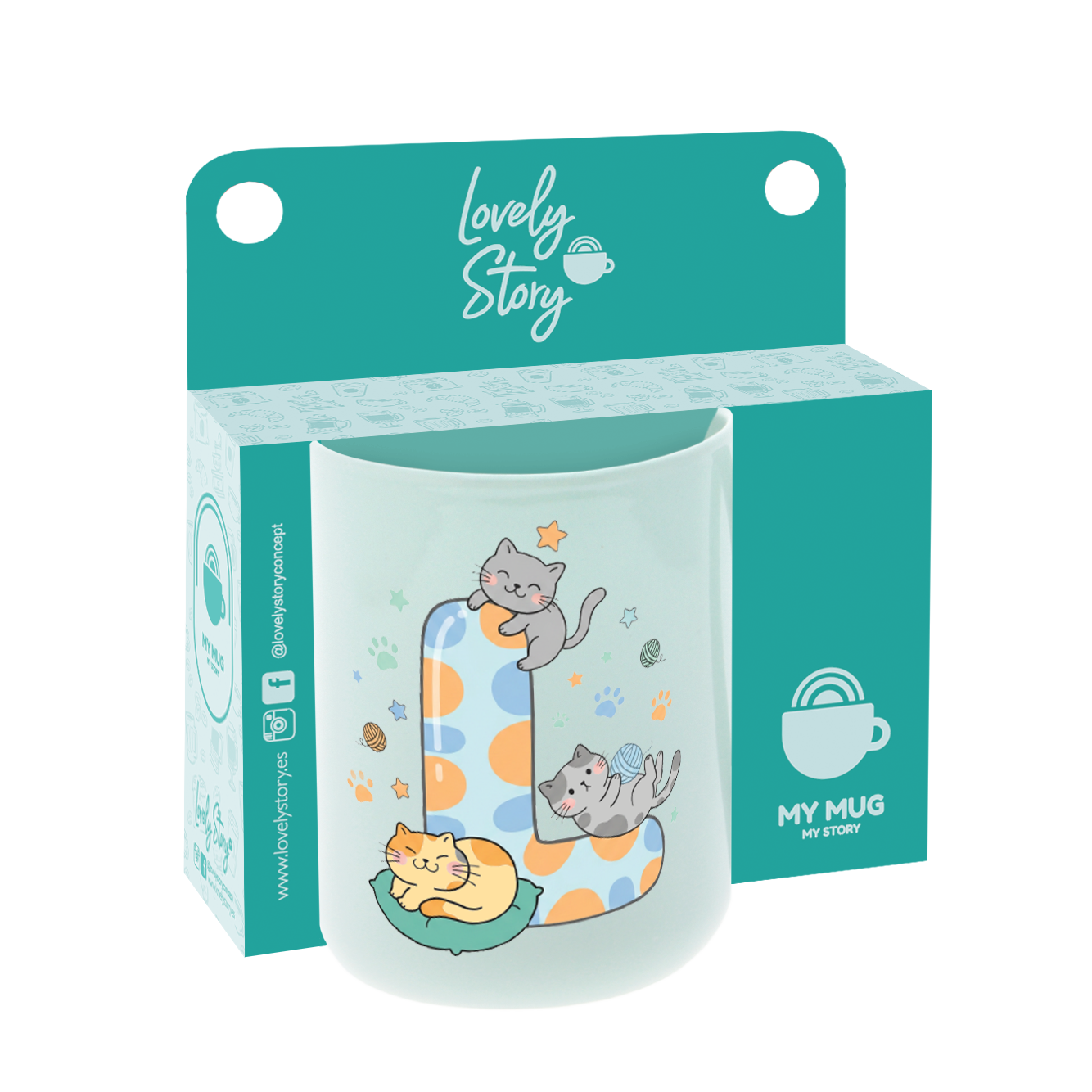 Taza de Cerámica – Alphacats | Lovely Story