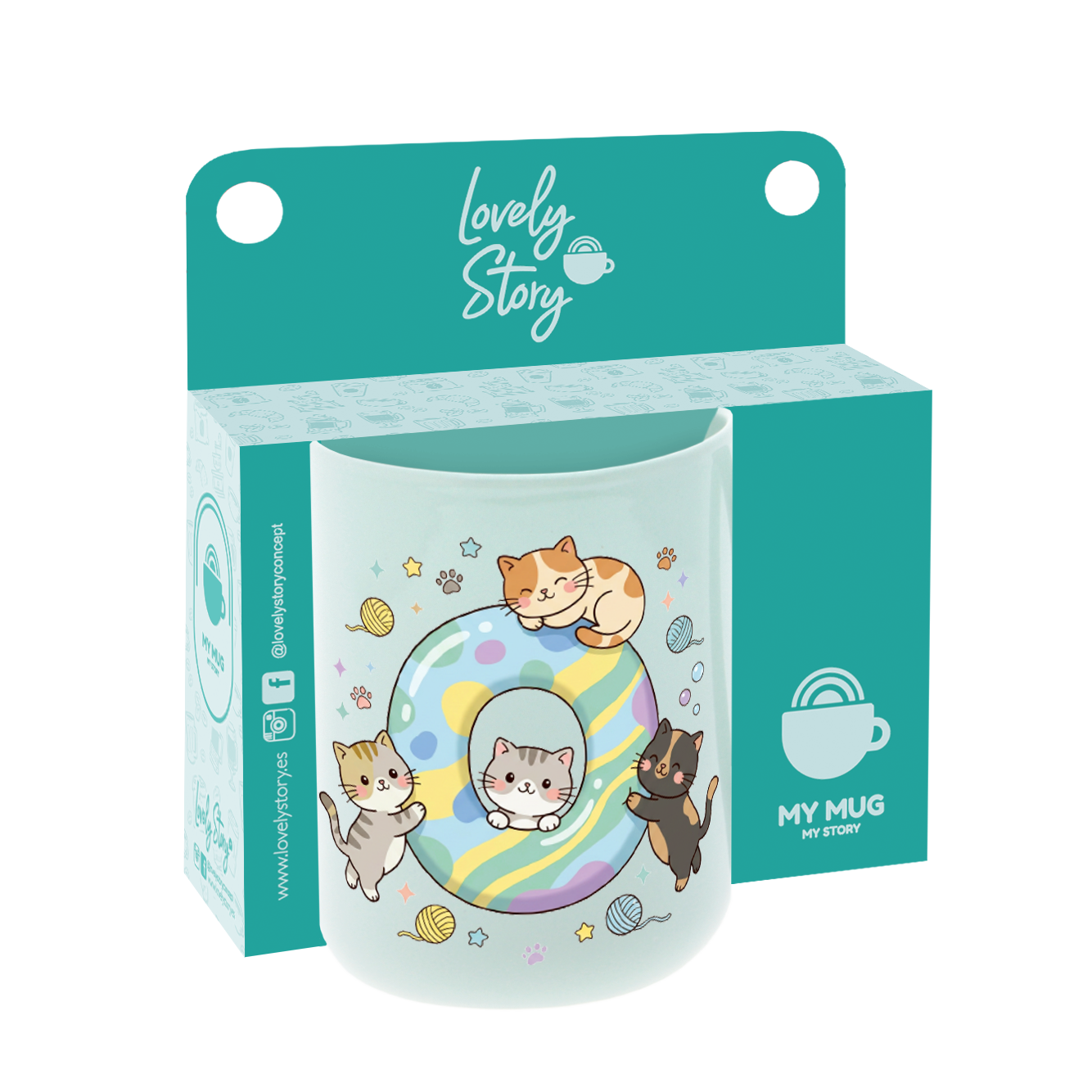 Taza de Cerámica – Alphacats | Lovely Story