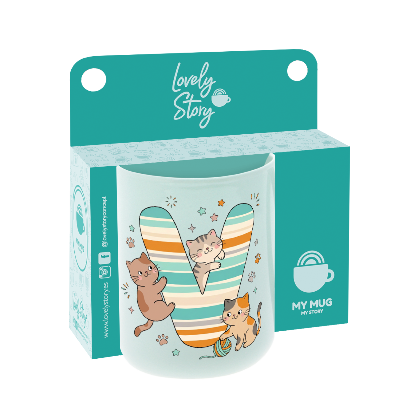 Taza de Cerámica – Alphacats | Lovely Story